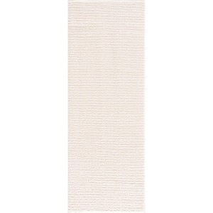 Hauteloom Keita Cream & Brown Area Rug - 1 of 4