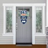 Big Dot of Happiness Happy Father's Day - Hanging Porch We Love Dad Party Outdoor Decorations - Front Door Decor - 3 Piece Sign - 2 of 4