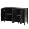 NicBex Accent Storage Cabinet with Metal Handles for Living Room,Kitchen,Office,Hallway - 4 of 4