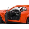2023 Dodge Challenger R/T Scat Pack Widebody #01 "Hazzard Tribute" Orange 1/18 Diecast Model Car by Solido - 3 of 4