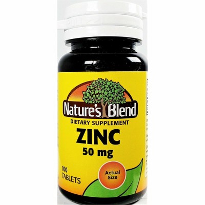 Nature's Blend 176 Zinc Gluconate 50 mg (Each)