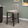 Counter and Barstool with Padded Back - CorLiving - 3 of 4