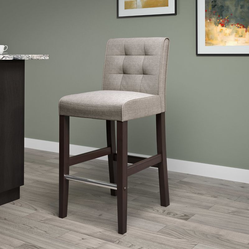 Counter and Barstool with Padded Back - CorLiving, 3 of 6
