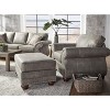 NicBex Ottoman with Storage Bench Storage Organizer Faux Leather Upholstered Nailhead Ottoman for Entryway Bedroom - 3 of 4