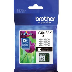 Brother Ink Cartridge MFC-J491 400 Page Yield BK LC3013BK - 1 of 2