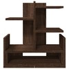 vidaXL Desk Organiser Brown Oak 19.3x7.9x20.7" Engineered wood - 4 of 4