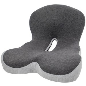 5 Star Super Deals Ergonomic Memory Foam Seat Cushion with Lumbar and Back Support – Coccyx and Tailbone Pain Relief - 1 of 1