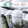 Royoliving Silver Premium Heavyweight 100 Percent Cotton Box Stitch Winter Comforter with Goose Down Padding, White, King - 4 of 4