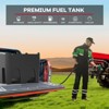 Portable Fuel Tank - 116 Gallon with 12V Electric Transfer Pump (10.6 GPM), Auto Shut-Off Nozzle, 360° Swivel Hose for Truck/Tractor/Farm/Marine - 2 of 4