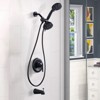 WOWOW Single Handle 7-Spray Tub and Shower Faucet 1.8 GPM with Handheld Shower in Brushed Nickel (Valve Included) - 3 of 4