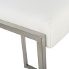 Upholstered and Wood Boucle Counter Height Barstool Christopher Knight Home - 3 of 4