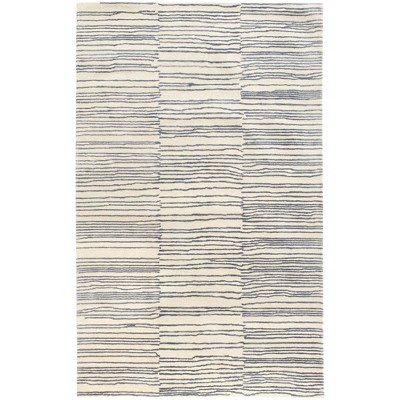 Annie Selke - Dash & Albert Striae Grey Hand Tufted Wool Rug