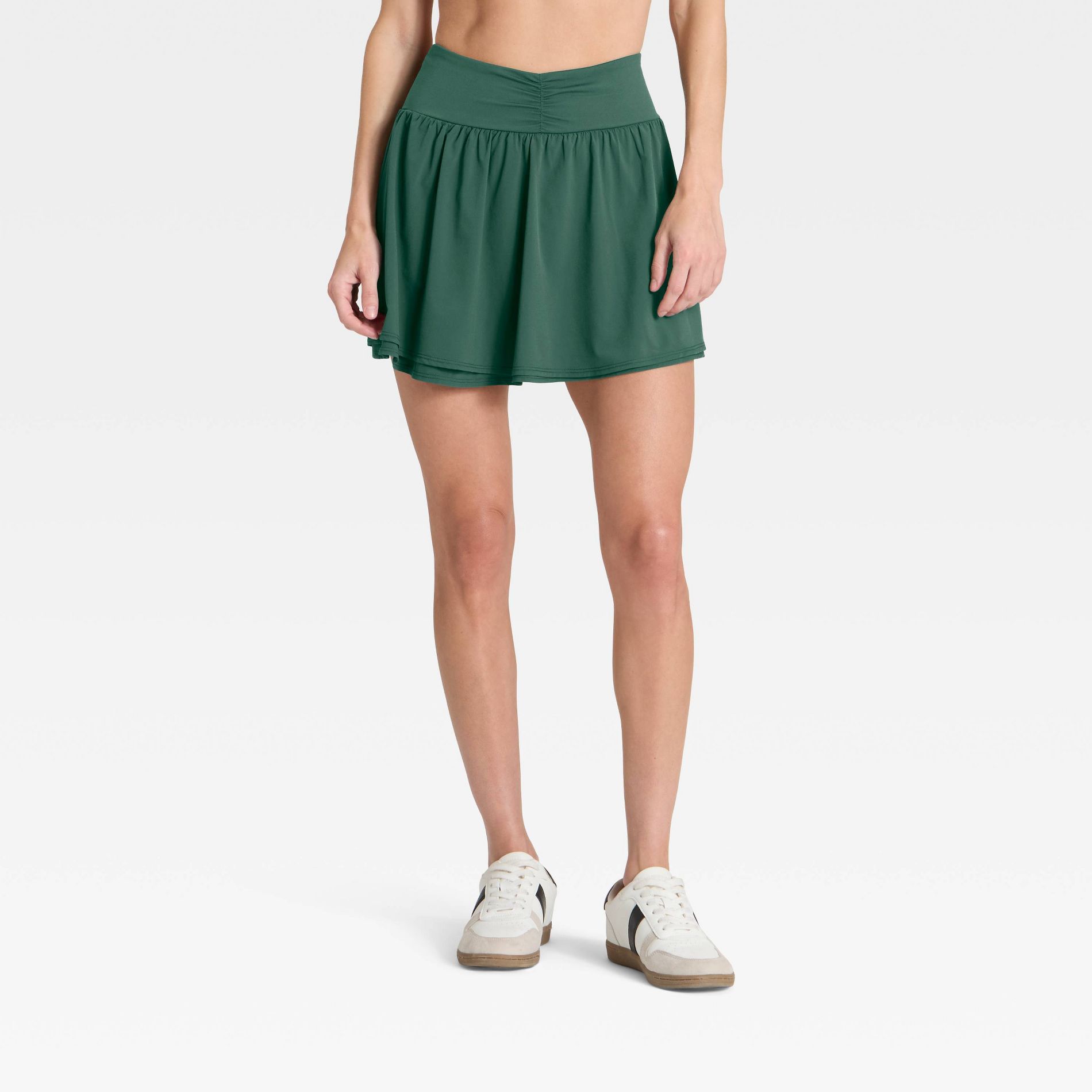 Women's Woven Shirred Skort - All In Motion™