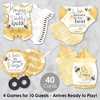 Big Dot of Happiness Little Bumblebee - 4 Baby Shower Games - 10 Cards Each - Gamerific Bundle - image 2 of 4