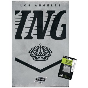 Trends International NHL Los Angeles Kings - Logo 25 Unframed Wall Poster Prints - 1 of 4