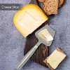 NutriChef Cheese Slicer & Knife Set - Stainless Steel Kitchen Utensils for Hard & Soft Cheeses (PKCNF20) - 4 of 4