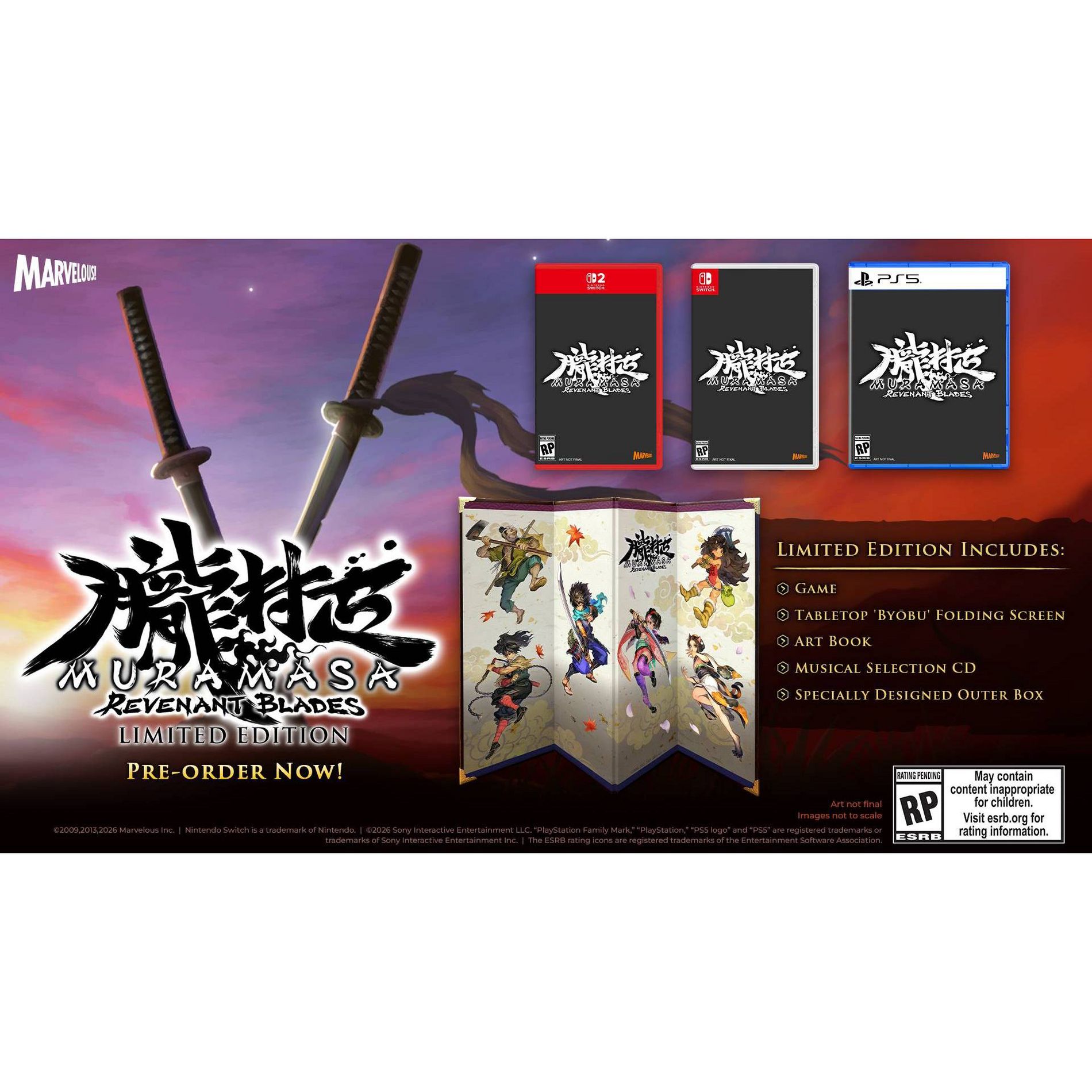 Muramasa: Revenant Blades: Limited - PlayStation 5
