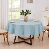 Izod Chadwick Sky 70" Round Tablecloth - 2 of 3