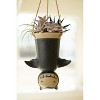 Kalalou Scary Bat Ceramic Planter – Hanging Gothic Halloween Home Decoration - 3 of 3