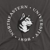 Men's Northeastern University Official Distressed Primary Logo T-Shirt - 2 of 4