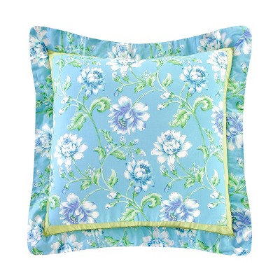 C&F Home 26" x 26" Vienta Floral Cotton Euro Sham - Machine Washable