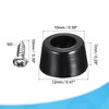 Unique Bargains Non-Slip Furniture Pads with Stainless Steel Washer and Screws - 2 of 4