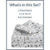 Kids 4 Piece Bed Sheet Set - Cute & Cozy Wrinkle-Resistant with Vibrant Designs - CGK Linens. - 2 of 4