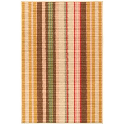 Annie Selke - Dash & Albert Sienna Stripe Multi Machine Washable Rug