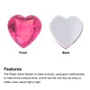 Unique Bargains Acrylic Flat Back Heart DIY Crafting Decor Jewelry Rhinestone 20 Pcs - 4 of 4