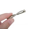 Unique Bargains Rhinestones Eight-shaped Shoelace Charms Gold Tone 1 Pc - 3 of 4