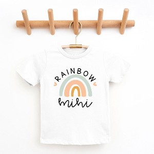 The Juniper Shop Rainbow Mini Toddler Short Sleeve Tee - 1 of 2