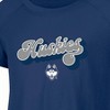 NCAA UConn Huskies Girls' Knot T-Shirt - 3 of 3