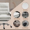 PAGED Ergonomic Office Chair High Back Computer Chair Executive Desk Chair with Swivel Wheels, Adjustable Tilt and Heigh for Office - 3 of 4