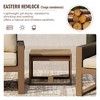YARDSIGHT 3-Piece Outdoor Patio Conversation Set with Cushions, Rope Woven Armchairs & Side Table - 4 of 4