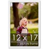 PosterPalooza | Classic Modern White Picture Frame - UV Acrylic, Foam Board Backing, Hanging Hardware - 2 of 4