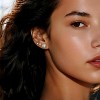 3 Pairs of Hypoallergenic Cubic Zirconia Stud Earrings, Small Round Cartilage Earrings for Women - 2 of 4