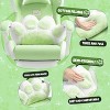Kumasinova Cute Cat Gaming Chair,Ergonomic Office Chair with Removable Ears,Cat Paw Lumbar Cushion for Girl Teen,Desk Chair Comfy for Home Office - 3 of 4