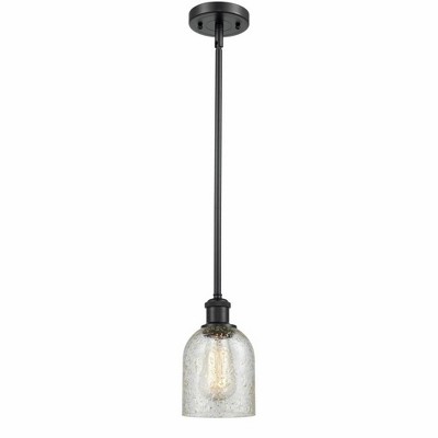 Caledonia - 1 Light Mini Pendant In Industrial Style-10 Inches Tall and 5 Inches Wide