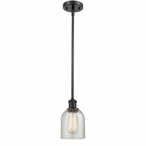 Caledonia - 1 Light Mini Pendant In Industrial Style-10 Inches Tall and 5 Inches Wide - 1 of 1