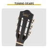 TopComfy Toy Guitars and String Instruments Round Acoustic Guitar With Accessories Kids Fun Kids Learning Toy For Kids, Black, 40.94"*18.9"*5.71" - 4 of 4