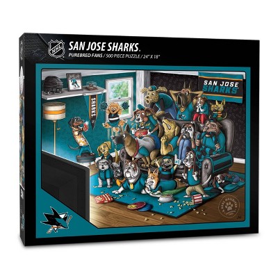 NHL San Jose Sharks 500pc Purebred Puzzle