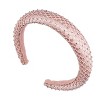 scünci be-ü-tiful Rhinestone and Mesh Embellished Padded Headband - Pink - 4 of 4