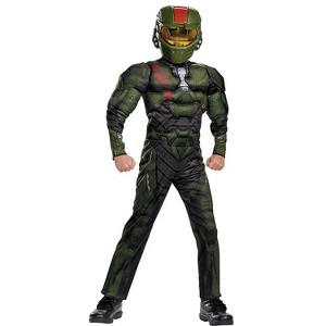 Boys' HALO Wars 2 Spartan Jerome-092 Classic Muscle Costume - 1 of 3