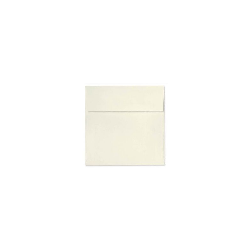 LUX 6 1/2 x 6 1/2 Square Envelopes 50/Box Natural Linen (8535-NLI-50) , 1 of 2