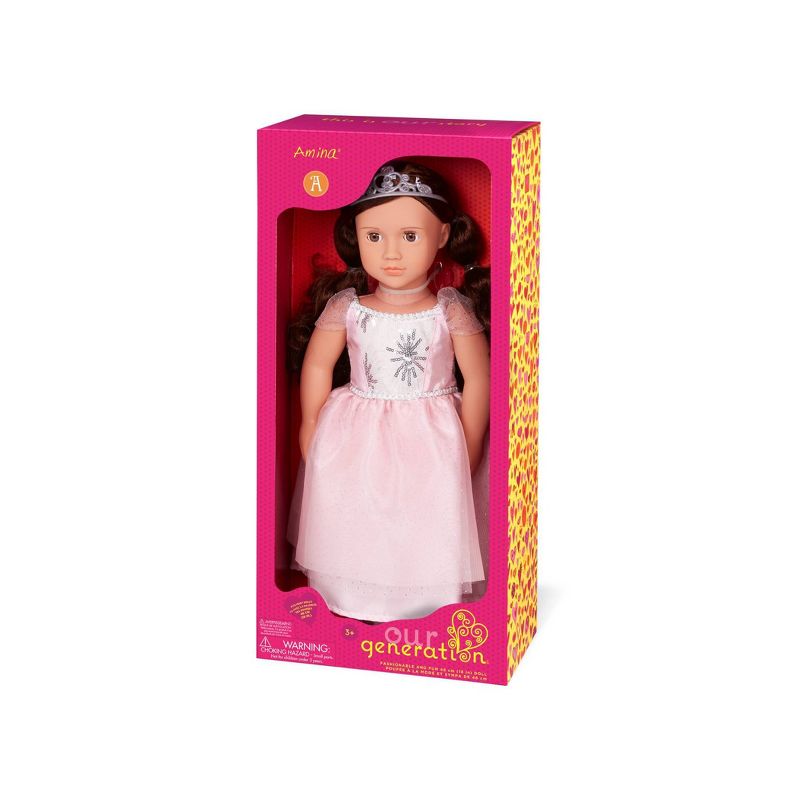 Our Generation 18&#34; Doll with Ballroom Dress - Amina, 5 of 6