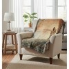 Christian Inspirational Throw– In The World But Not Of The World by Manual Woodworkers and Weavers - 2 of 3
