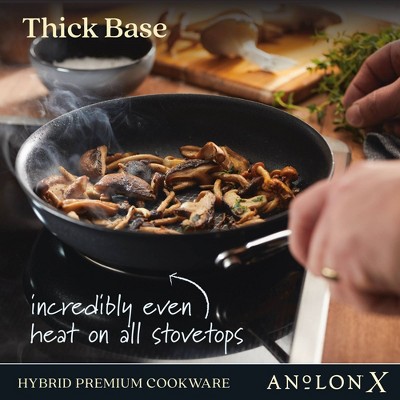 Anolon X 8.25" Black Stainless Steel Nonstick Fry Pan
