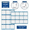 SwiftGlimpse 24"x36" 2026 Wall Calendar Navy Blue - 2 of 4