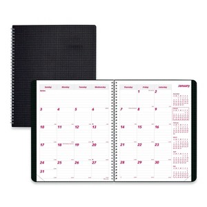 DuraFlex 14-Month Planner, 11 x 8.5, Black Cover, 14-Month: Dec 2025 to Jan 2027 - 1 of 4