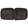 CTM Leather Zip-Around Bifold Wallet with Coin Pocket - 2 of 4